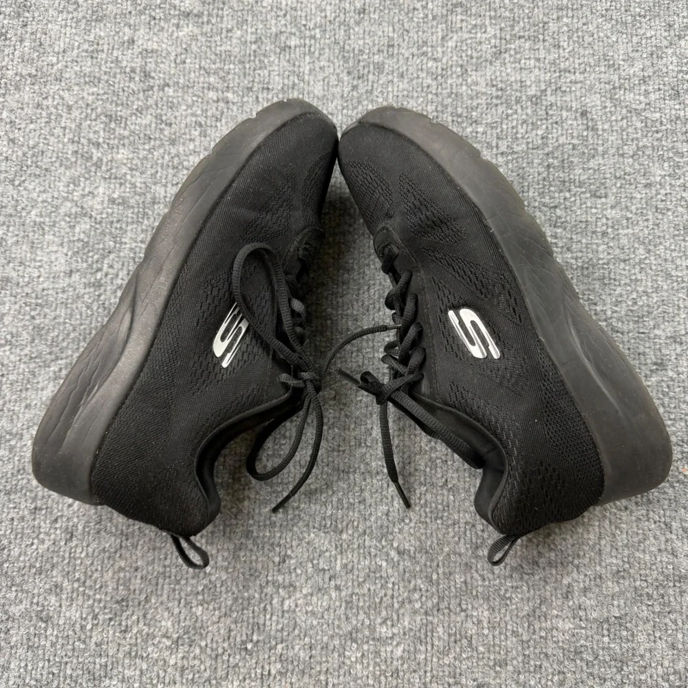 Skechers Bobs Squad Chaos Face Off Black Sneakers Womens 7.5 Wide 58719WR
